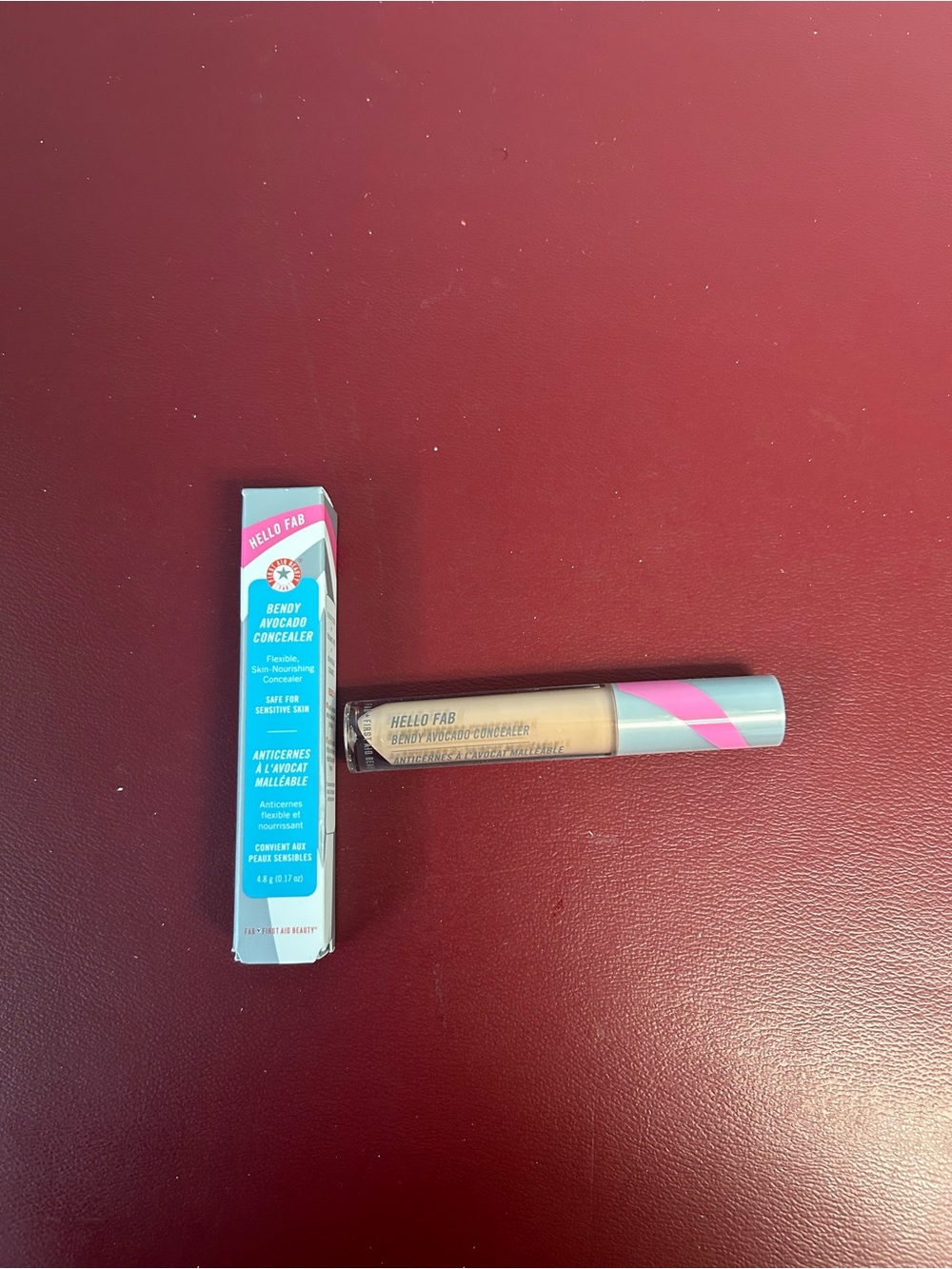 Hello FAB Bendy Avocado Concealer 4.8g/0.17oz Full Size 5 Tan/Bronze